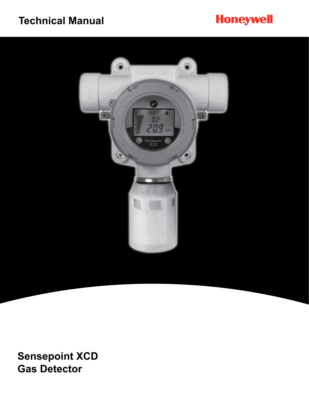 Обложка технического руководства Sensepoint XCD