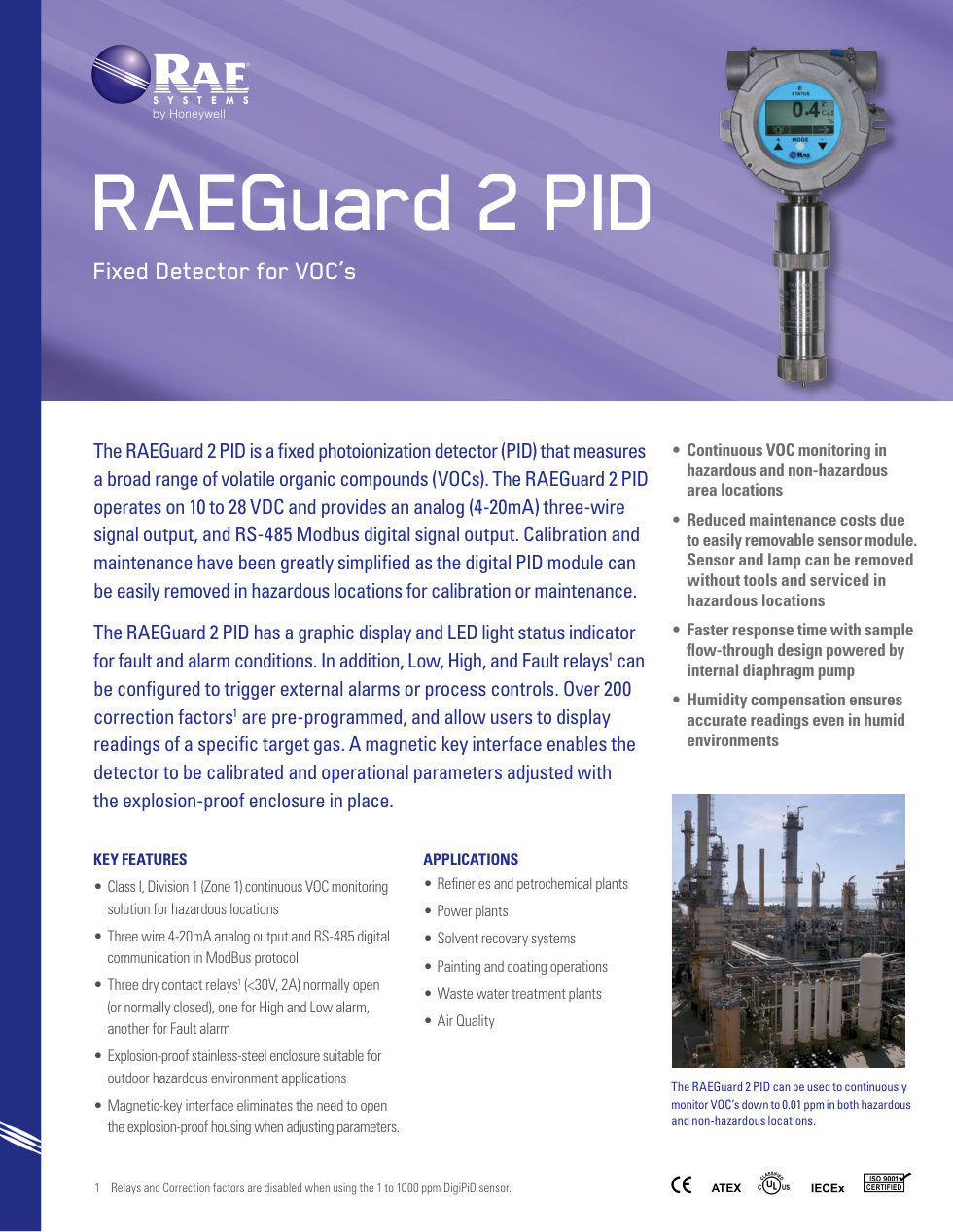 RAEGuard 2 PID English datasheet cover